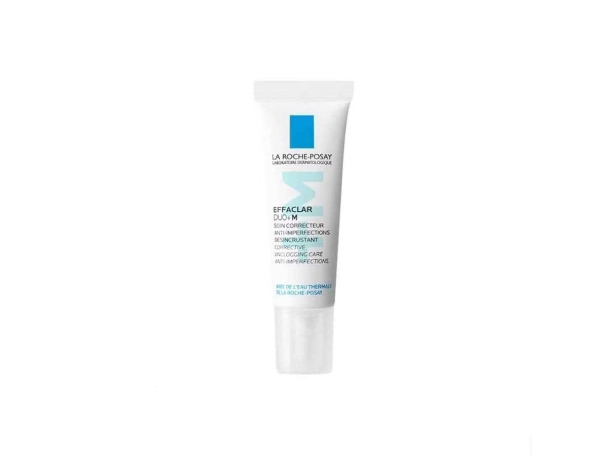Kemasan produk perawatan kulit La Roche-Posay Efflacar Duo+M yang tersedia melalui Guardian Indonesia.
