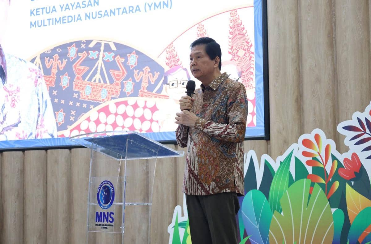 Peluncuran buku Para Perintis Kompas Gramedia pada (12/8/2026) di Tangerang (dok. UMN)