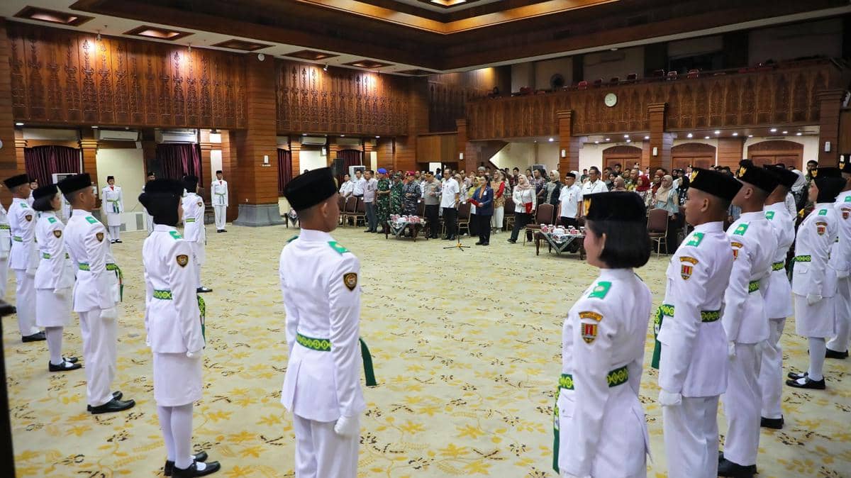 27 Paskibraka Kota Semarang Dikukuhkan, Ini Pesan dari Wali Kota