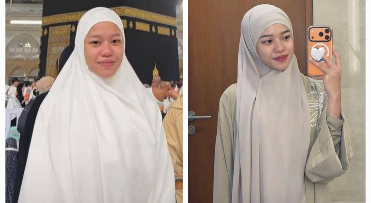8 Potret Ummi Quary Umrah Kedua Kali, Penuh Tangis