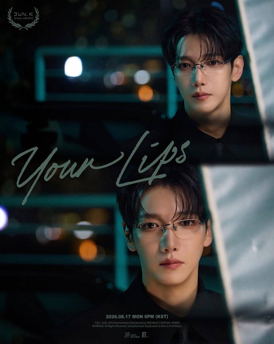 Jun. K kolaborasi bareng Wendy di lagu "Your Lips"
