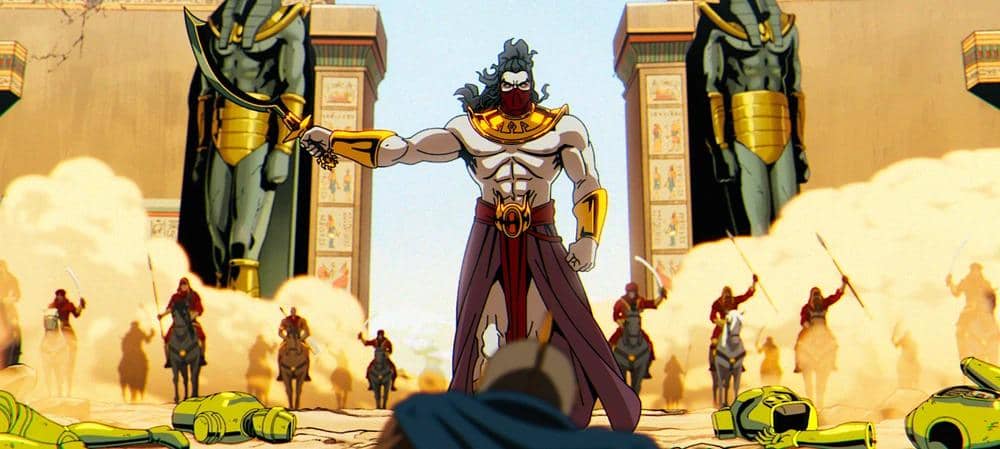 Karakter Sabah En Nur dalam serial animasi Marvel X-Men '97 Season 2, berdasarkan materi promosi Marvel Animation.
