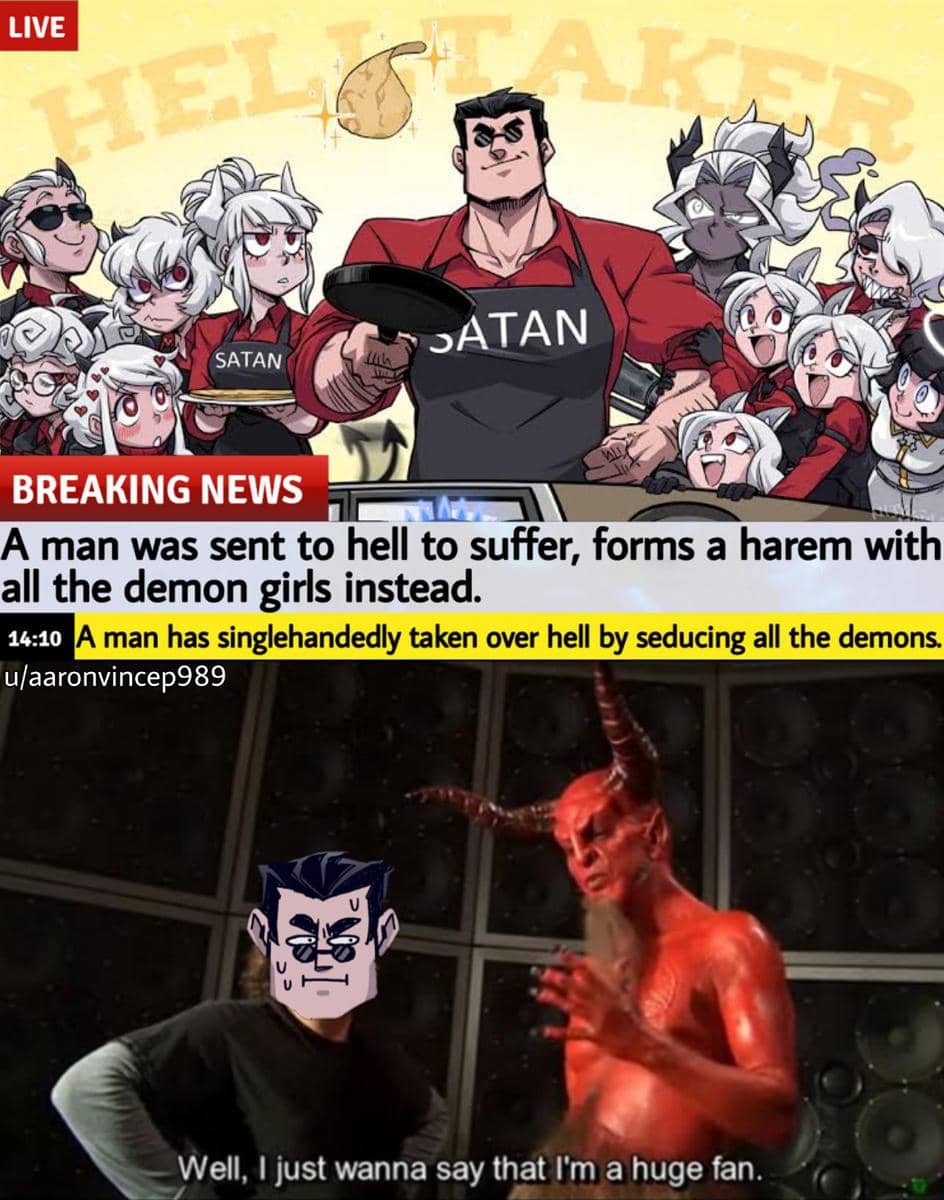 meme anime karakter setan