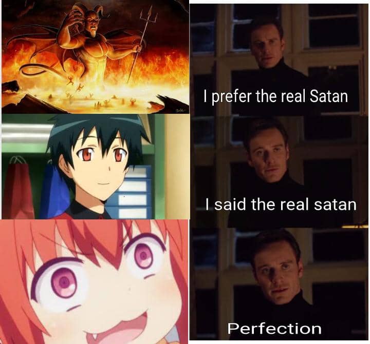 meme anime karakter setan