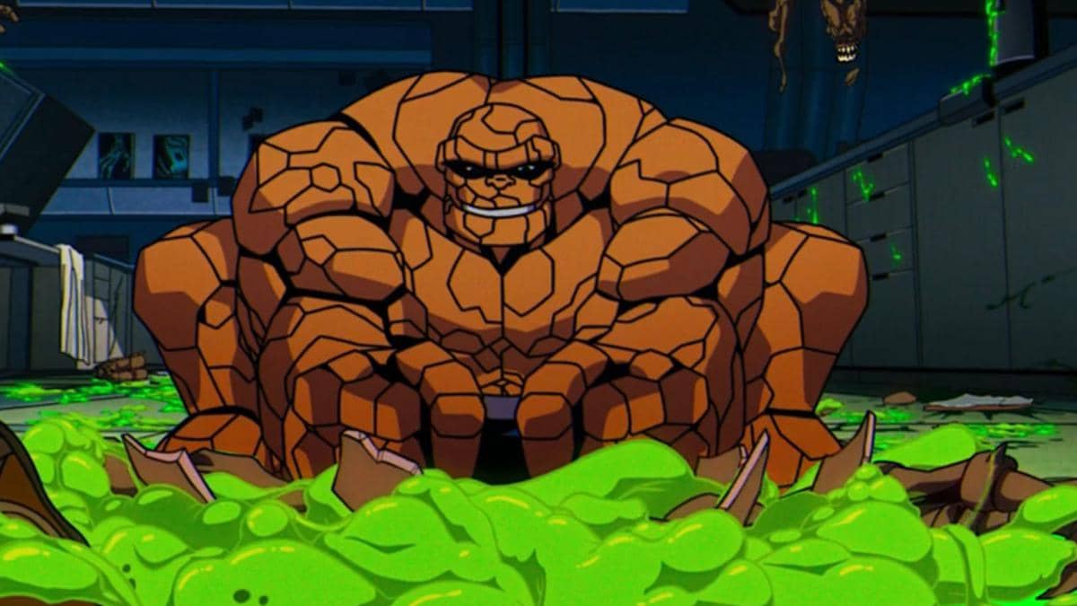 The Thing dari Fantastic Four tampil dalam serial animasi X-Men '97 musim kedua produksi Marvel Animation.