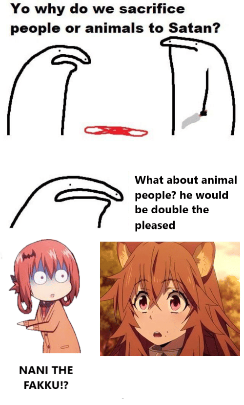 meme anime karakter setan