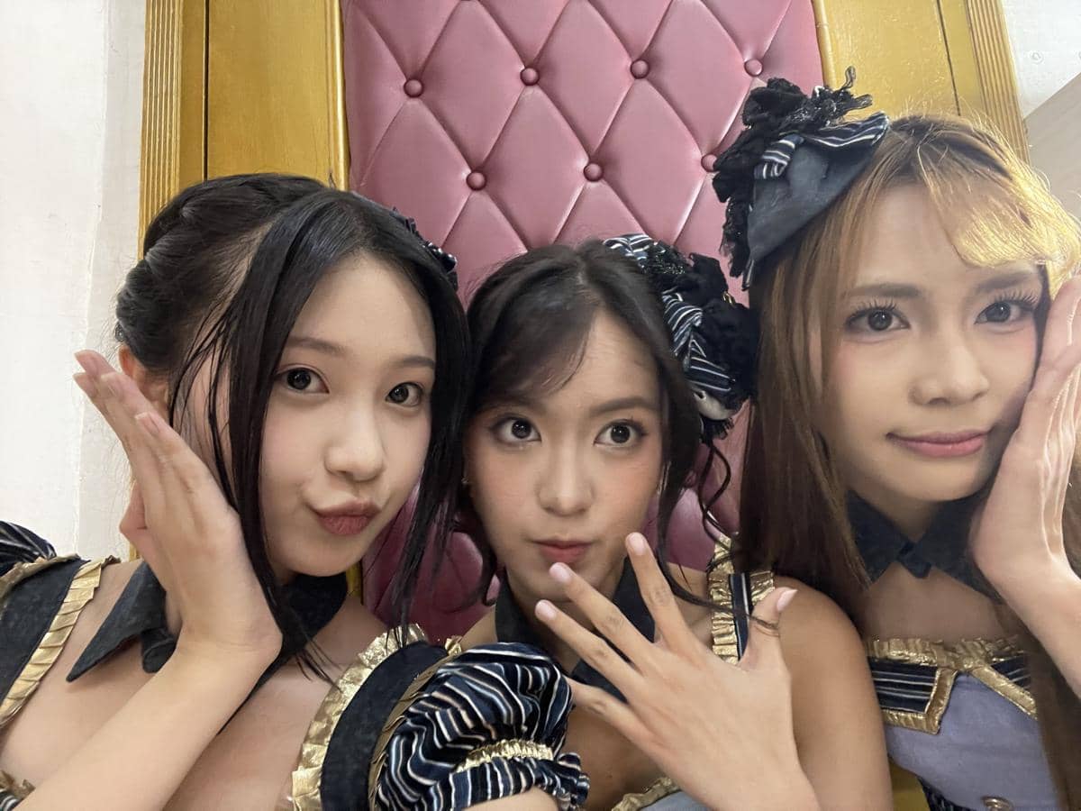 Mikaela, Greesel, dan Gita JKT48