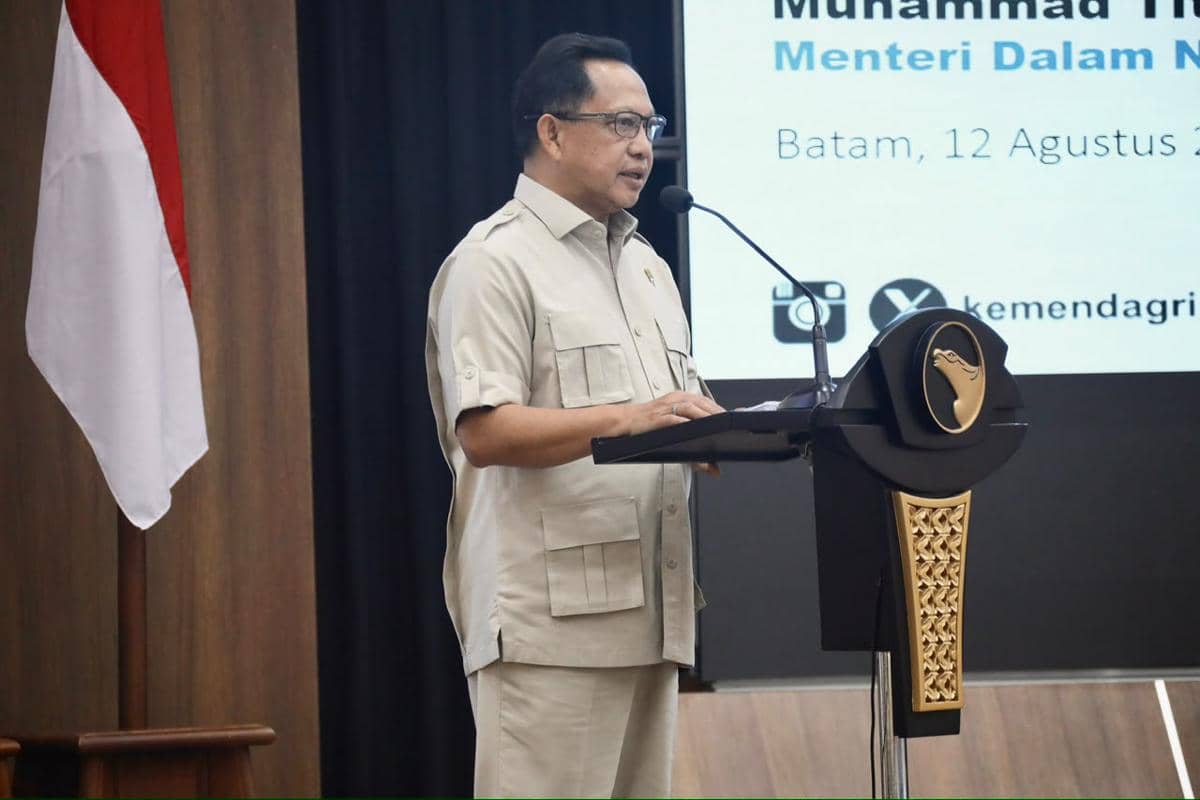 Mendagri Imbau Forkopimda Sumatra Solid Jaga Pertumbuhan Ekonomi