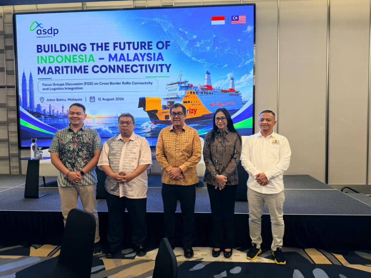 ASDP Bidik Operasional RoRo Batam–Johor Mulai 2027