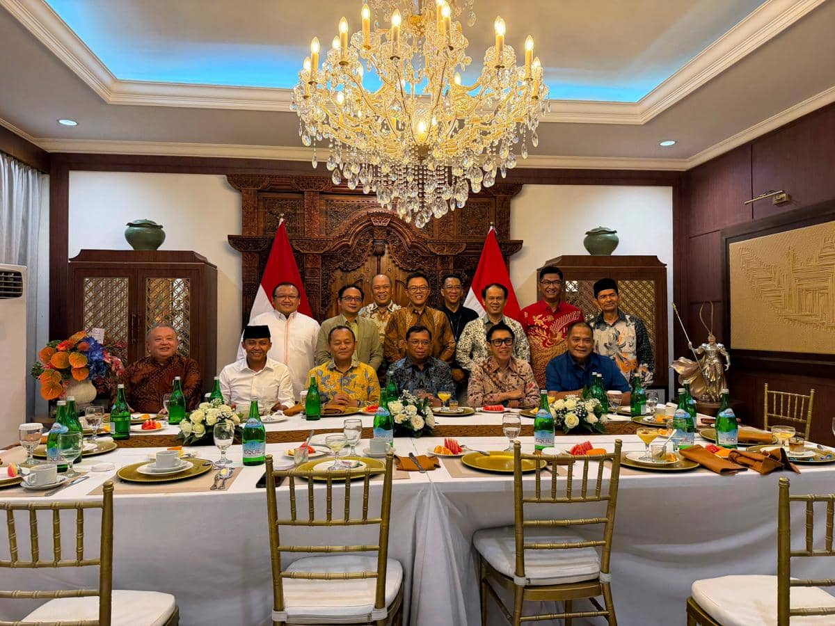 Kala Sekjen Parpol Koalisi Prabowo Kumpul di Kediaman Sugiono Gerindra