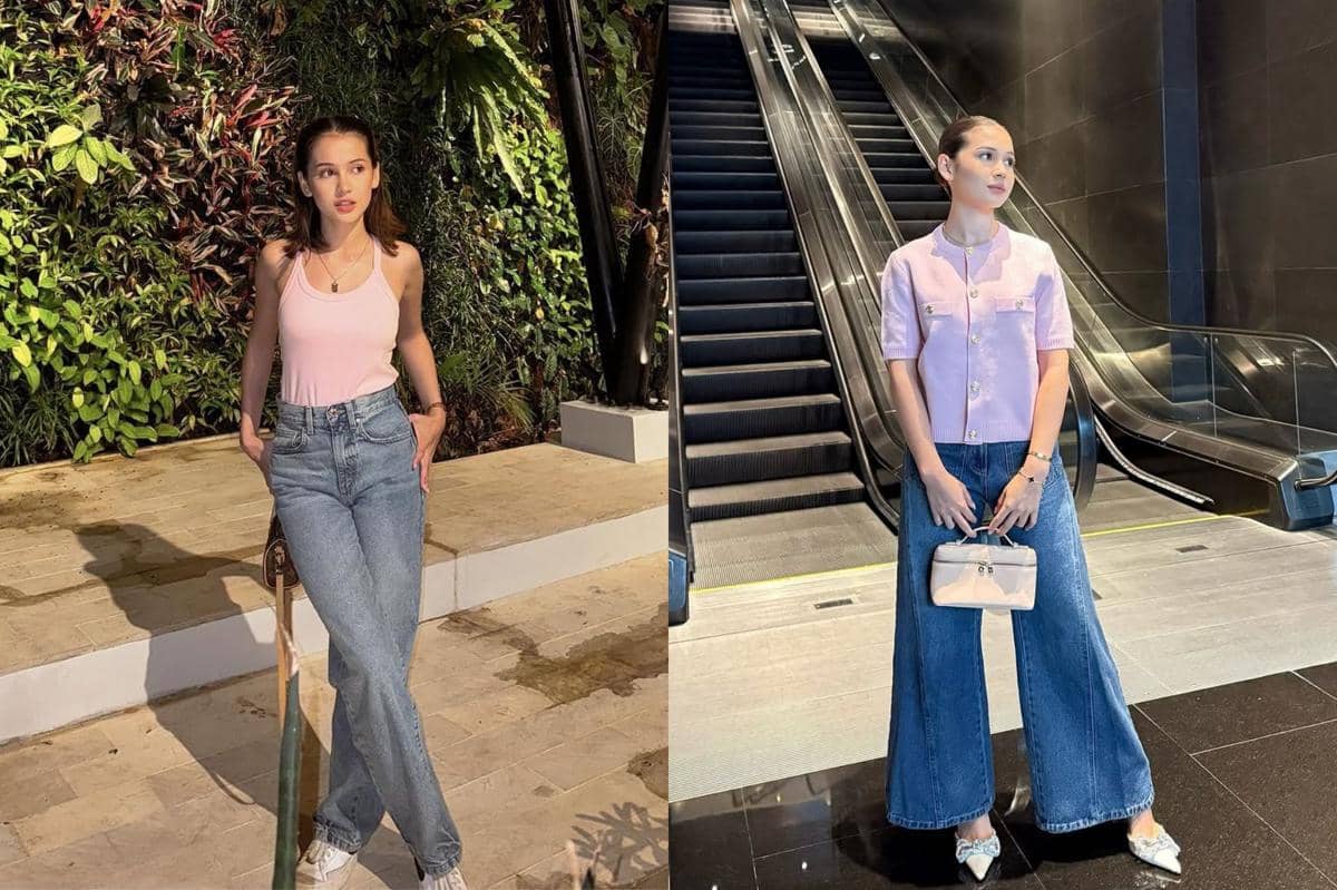 7 Padu Padan Outfit Denim ala Sandrinna Michelle, Kasual Trendi!