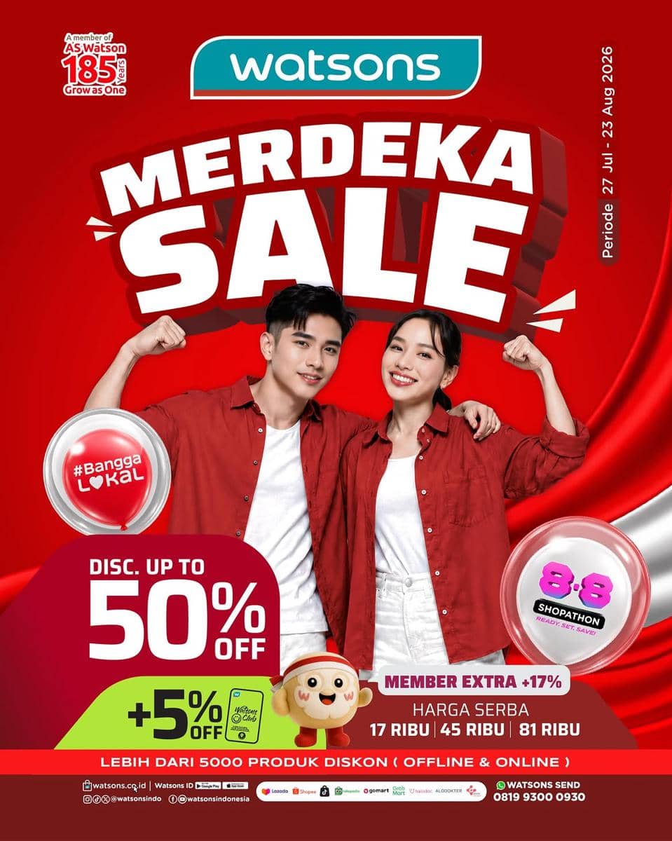 Promo spesial hari kemerdekaan 