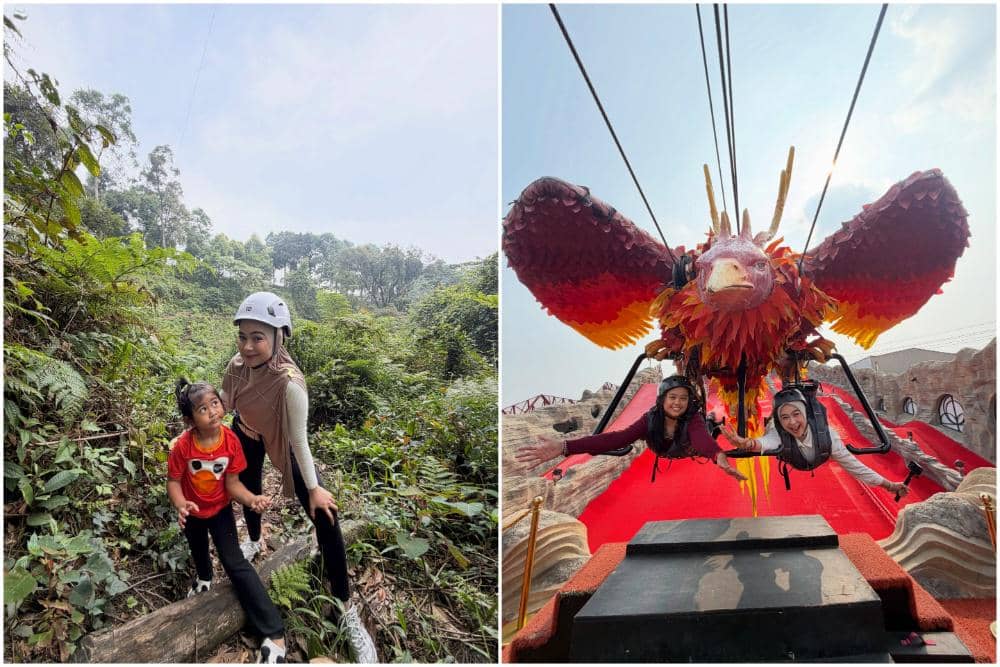 10 Potret Ria Ricis dan Keponakan Liburan di Bandung, Seru!
