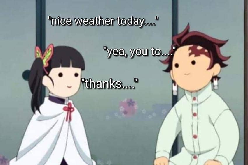 8 Meme Anime tentang Momen Canggung, Gak Nyaman Banget