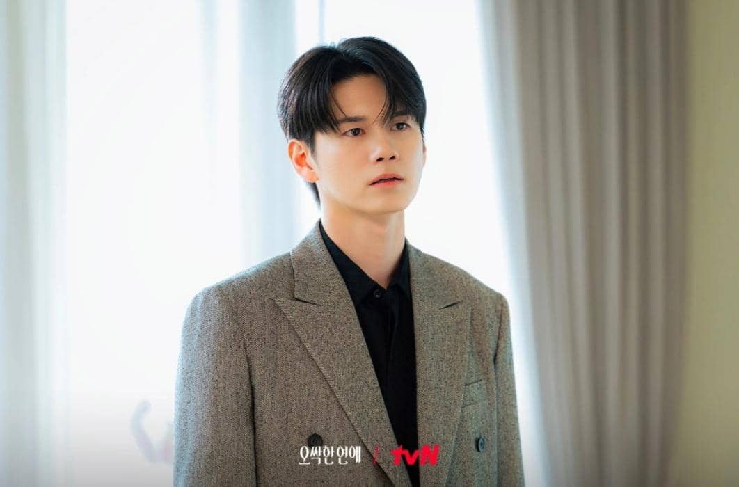 Cuplikan drama Korea Spooky in Love produksi tvN yang memperlihatkan salah satu adegan dari serial tersebut.