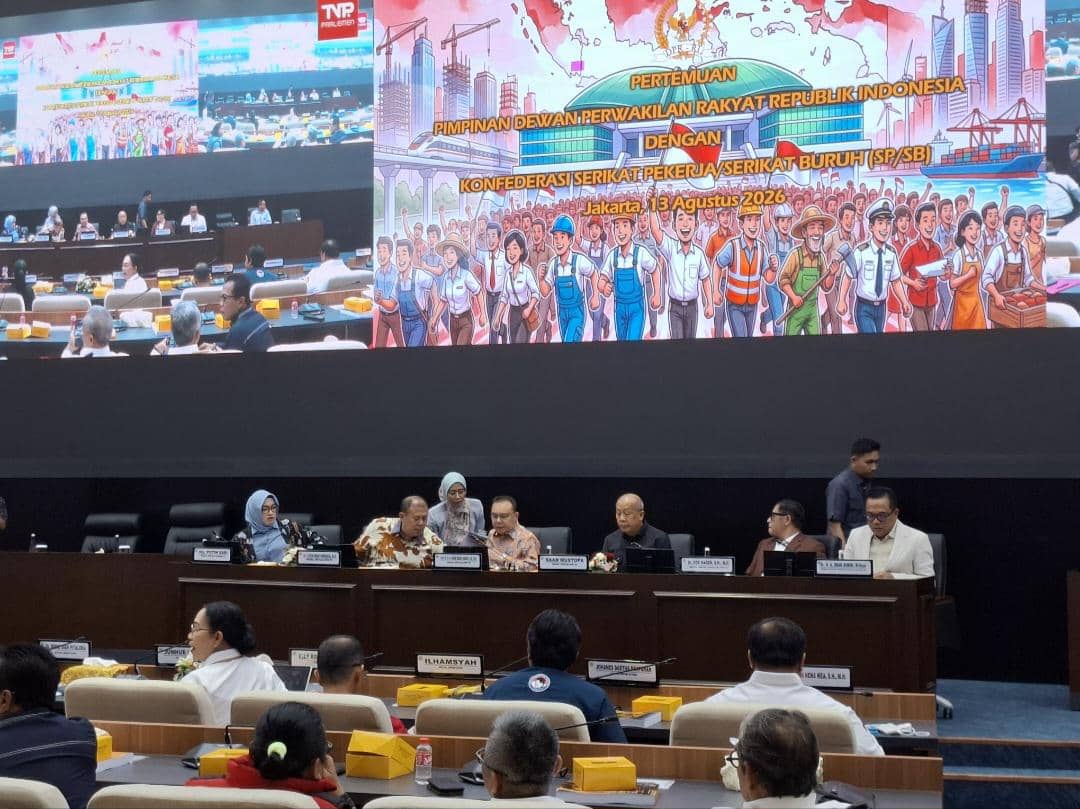 DPR Bahas RUU Ketenegakerjaan Bareng Buruh, Jumhur hingga Said Iqbal Hadir