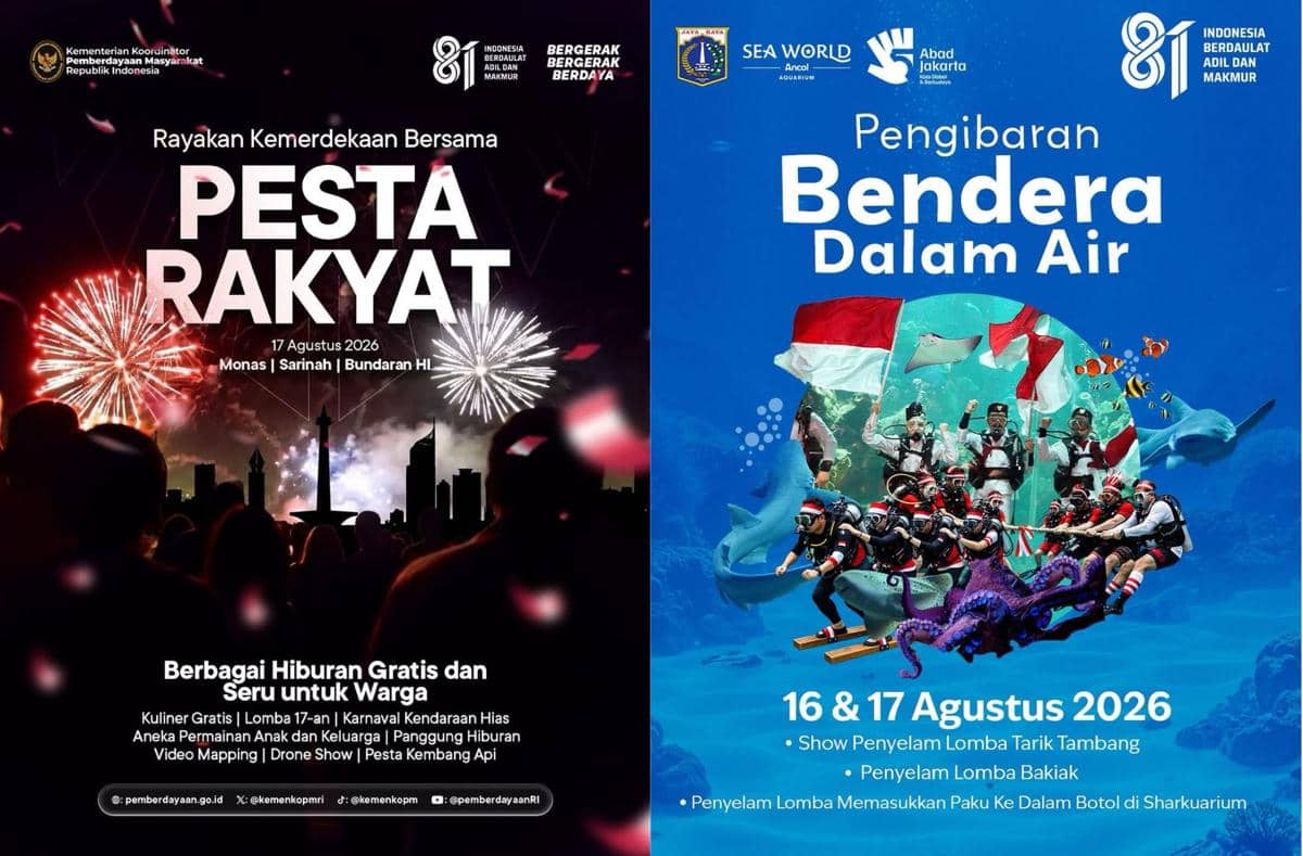 8 Event Long Weekend Kemerdekaan di Jakarta 2026, Seru Banget!