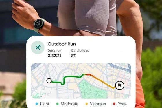 Pixel Watch 5 menggunakan dual-frequency GPS