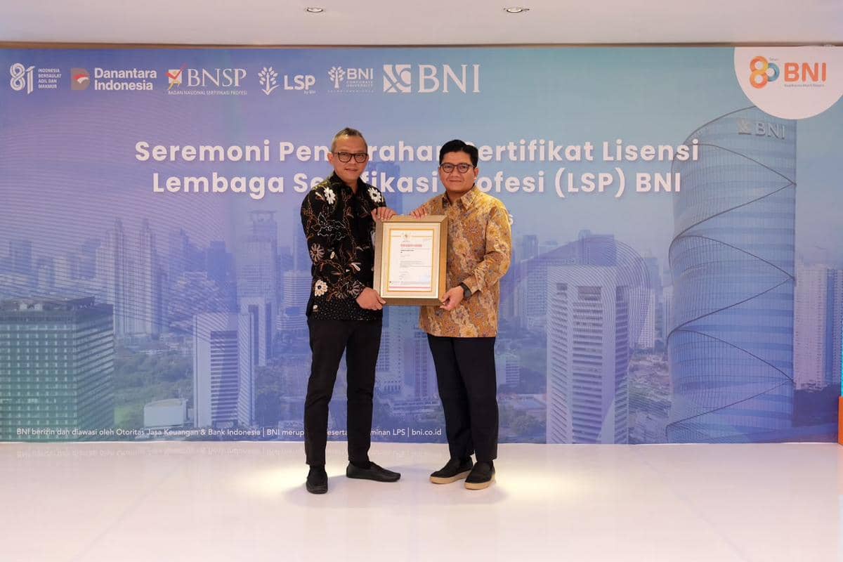 BNI Perkuat Kompetensi SDM lewat LSP dan Standar Internasional