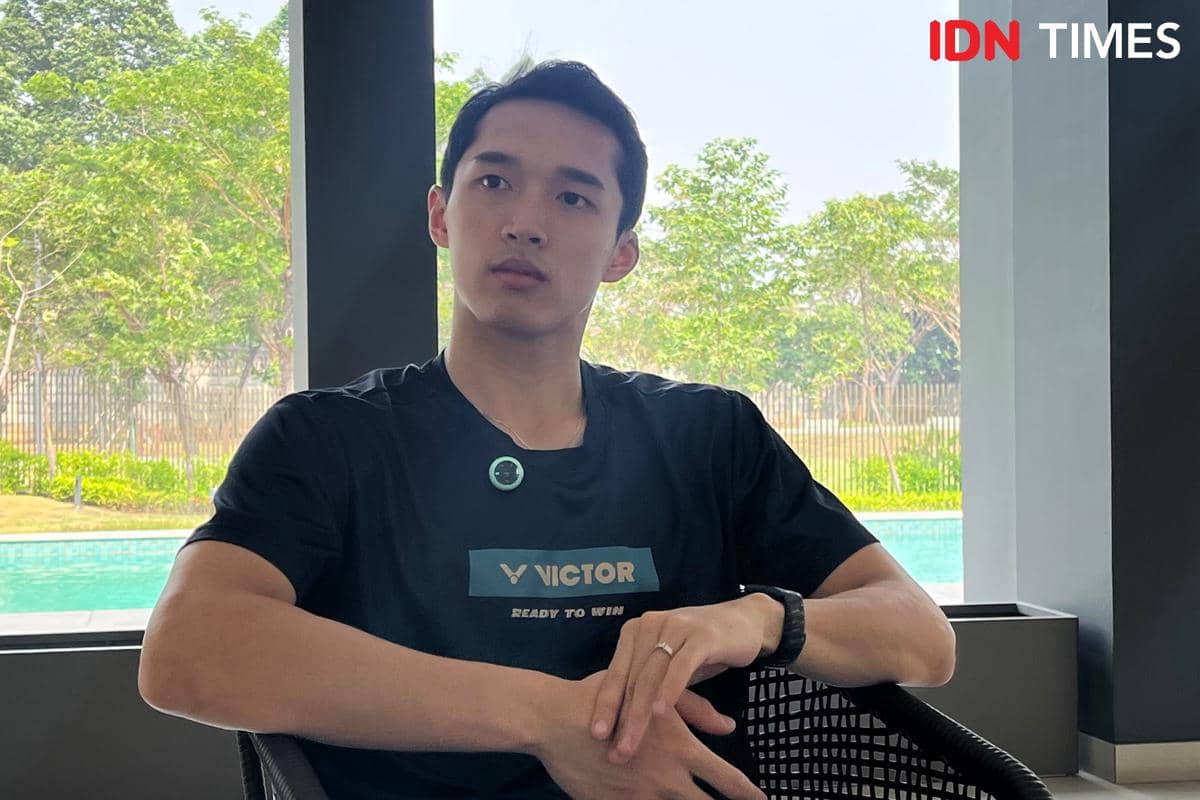 Tunggal putra Indonesia, Jonatan Christie (IDN Times/Margith Damanik)