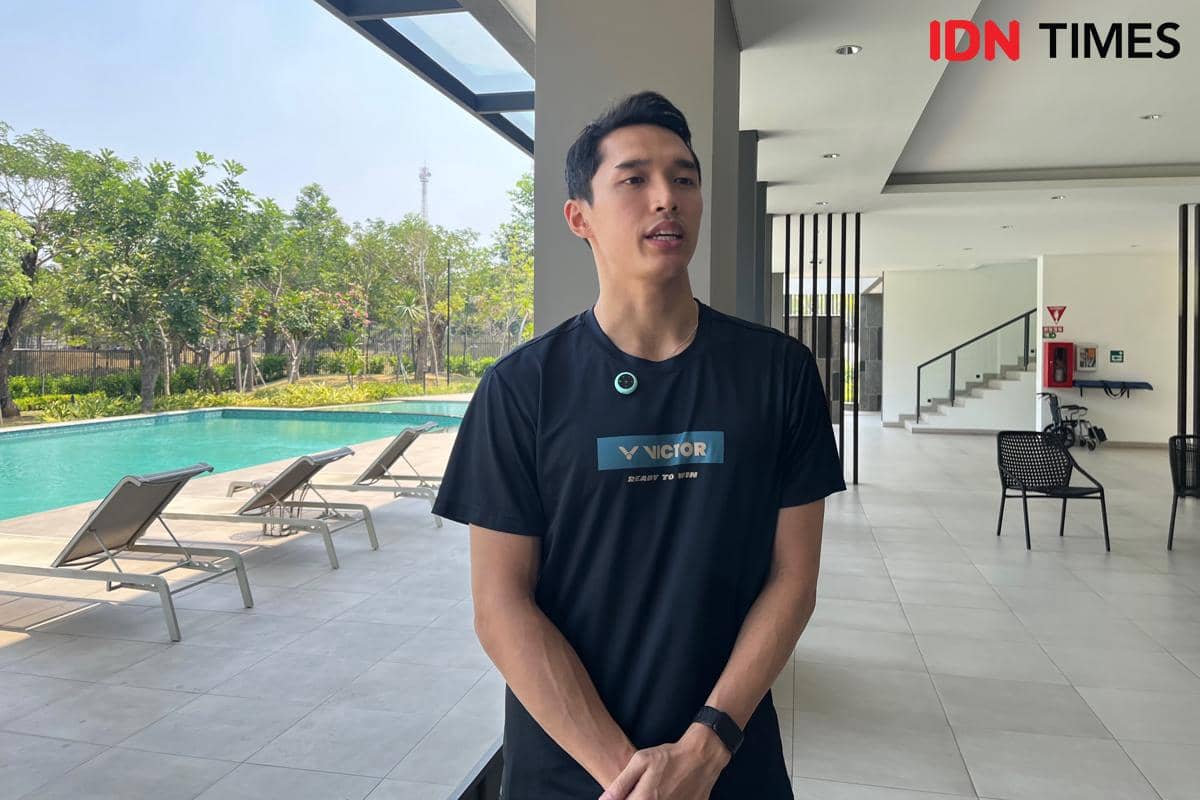 Tunggal putra Indonesia, Jonatan Christie (IDN Times/Margith Damanik)