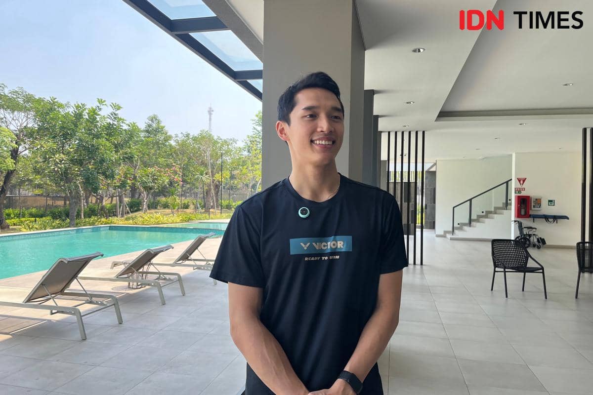 Tunggal putra Indonesia, Jonatan Christie (IDN Times/Margith Damanik)