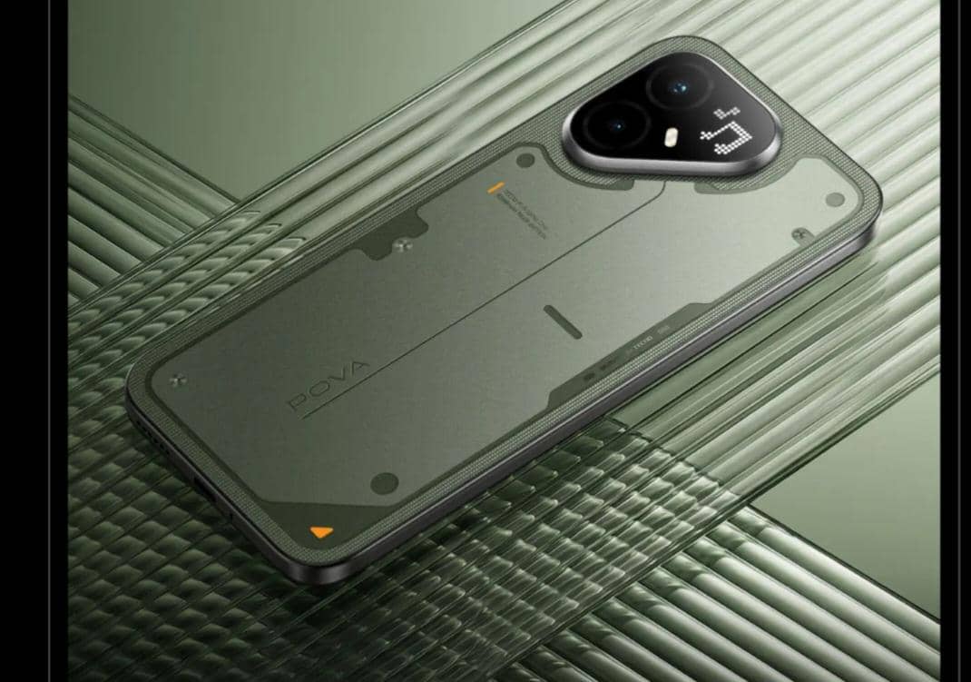 TECNO Pova 8 Pro 5G warna tundra green
