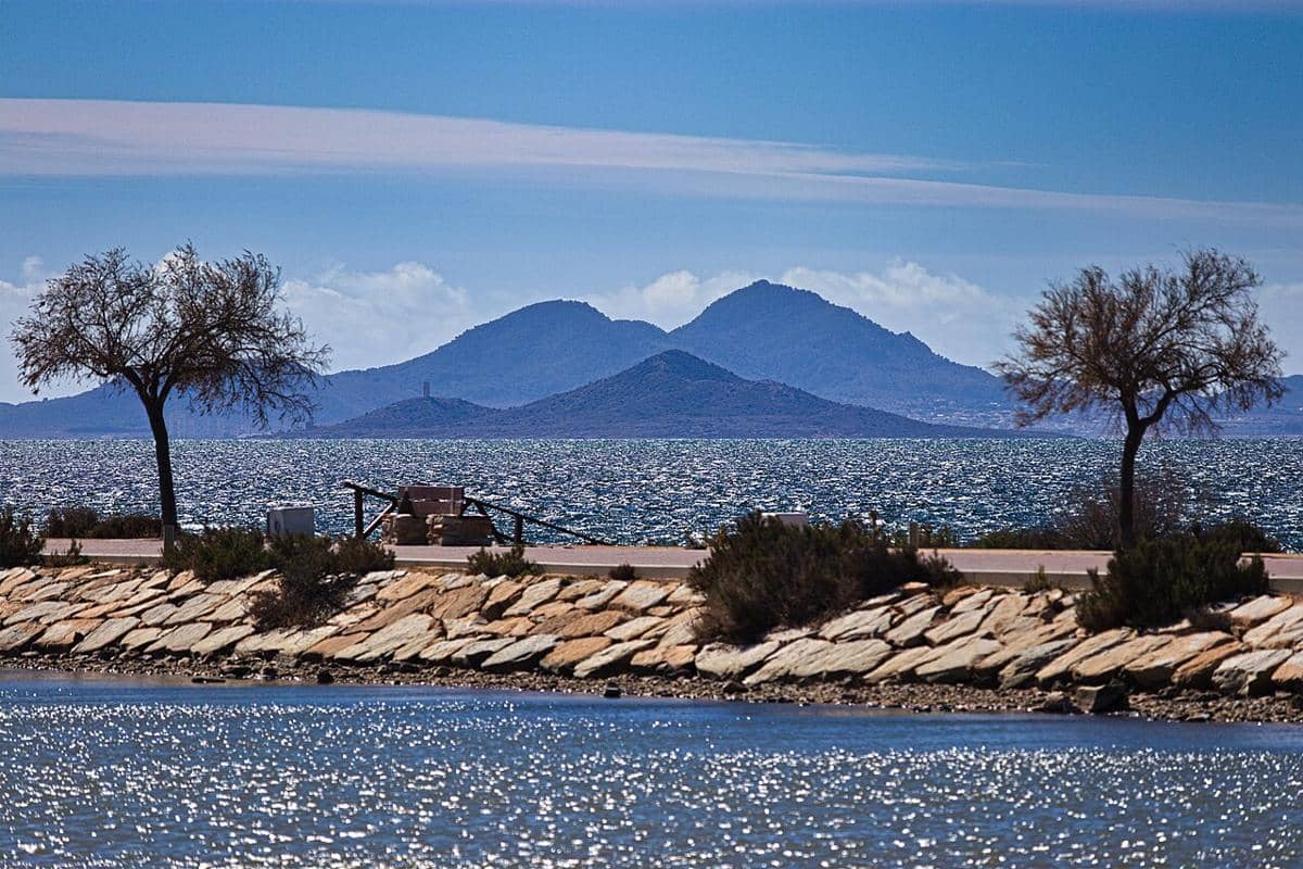Laguna Mar Menor, Murcia, Spanyol