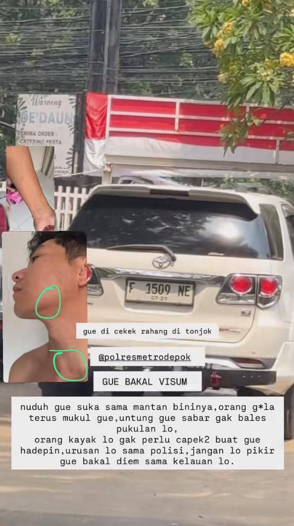 Potret Elryan Carlen dari unggahan akun TikTok @abang_el99 yang dicantumkan sebagai sumber gambar pada keterangan.