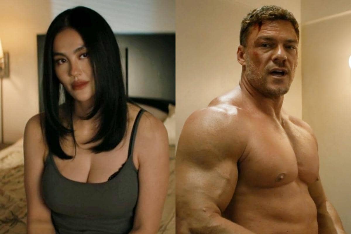 Agnez Mo dan Alan Ritchson di serial Reacher 4