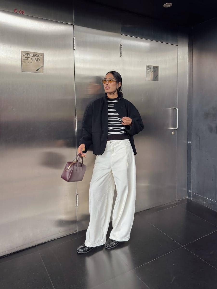 outfit kasual chic Alika Islamadina