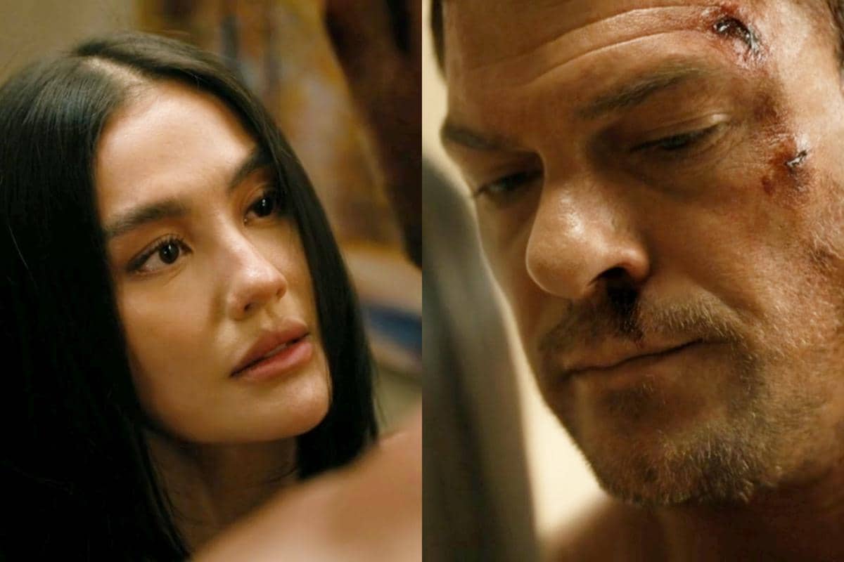 Agnez Mo dan Alan Ritchson di serial Reacher 4