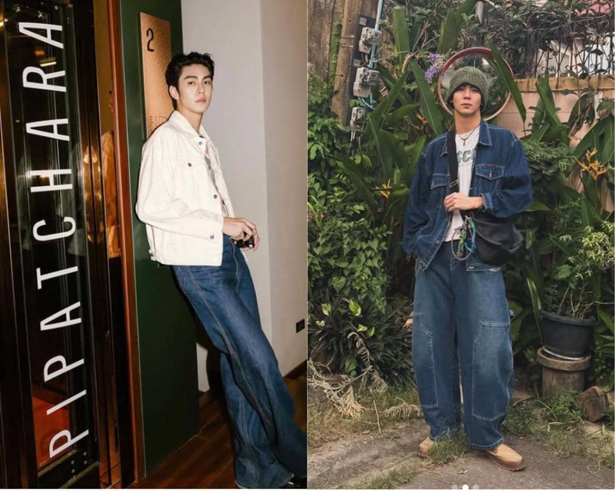 7 Ide Padu Padan Outfit Denim ala Ryu Vachirawich, Keren Maksimal!