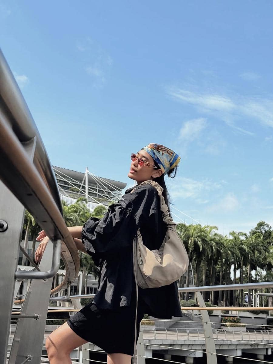 outfit kasual chic Alika Islamadina