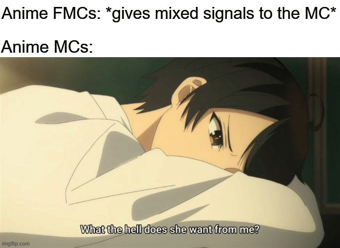 meme anime tentang kesulitan