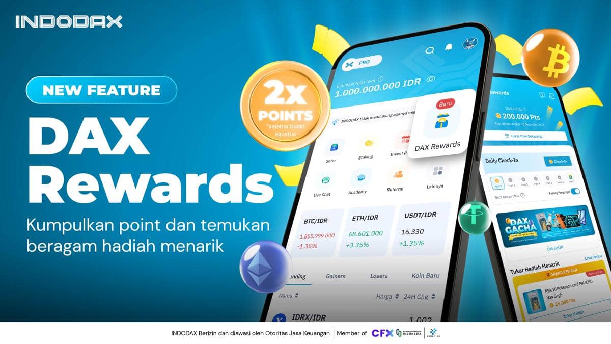 INDODAX DAX Rewards