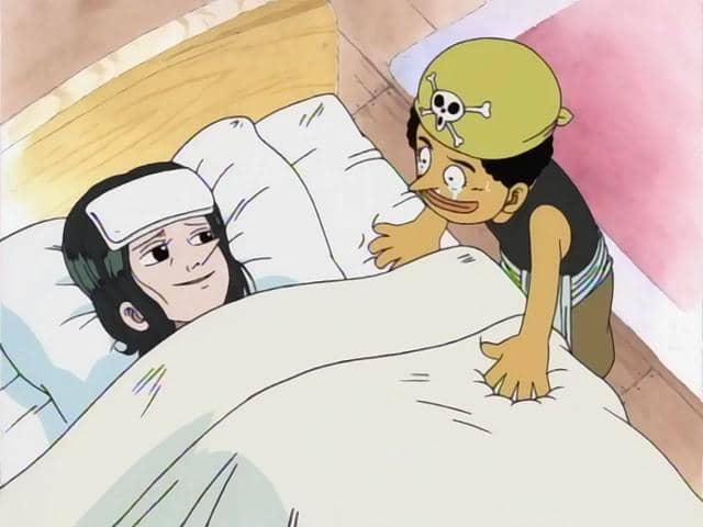 Usopp kecil dan ibunya, Banchina, menjadi salah satu adegan sedih anime One Piece produksi Toei Animation.
