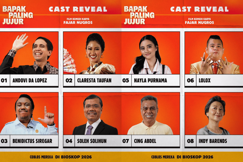 cast reveal Bapak Paling Jujur