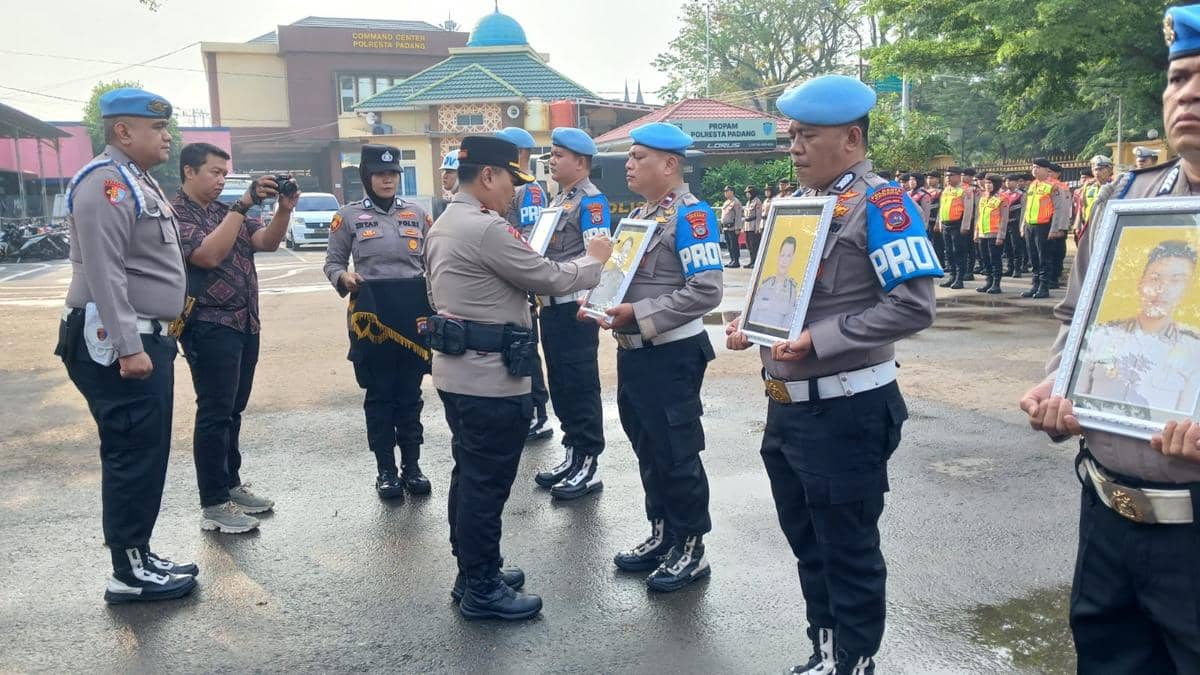 8 Personel Polresta Padang Dipecat Akibat Terlibat Narkoba