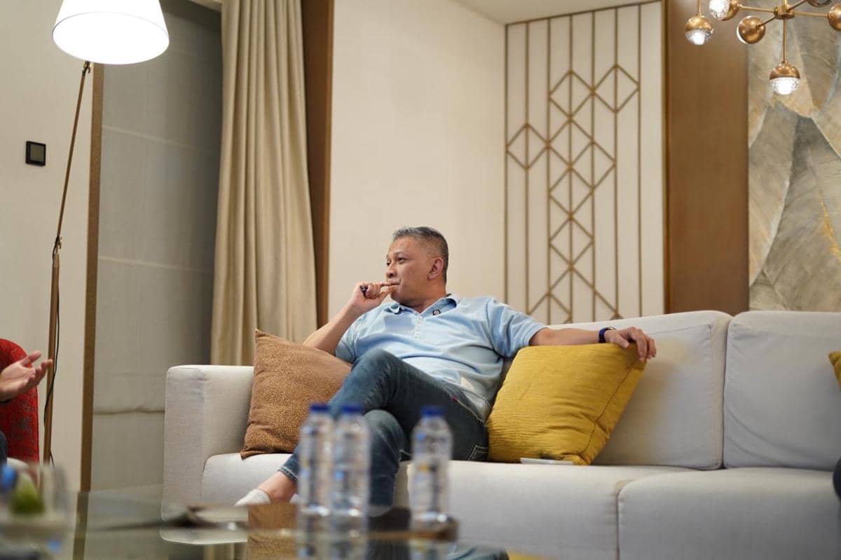Iwan Budianto, CEO Arema FC, dalam dokumentasi resmi yang dikreditkan kepada Media Officer Arema FC.