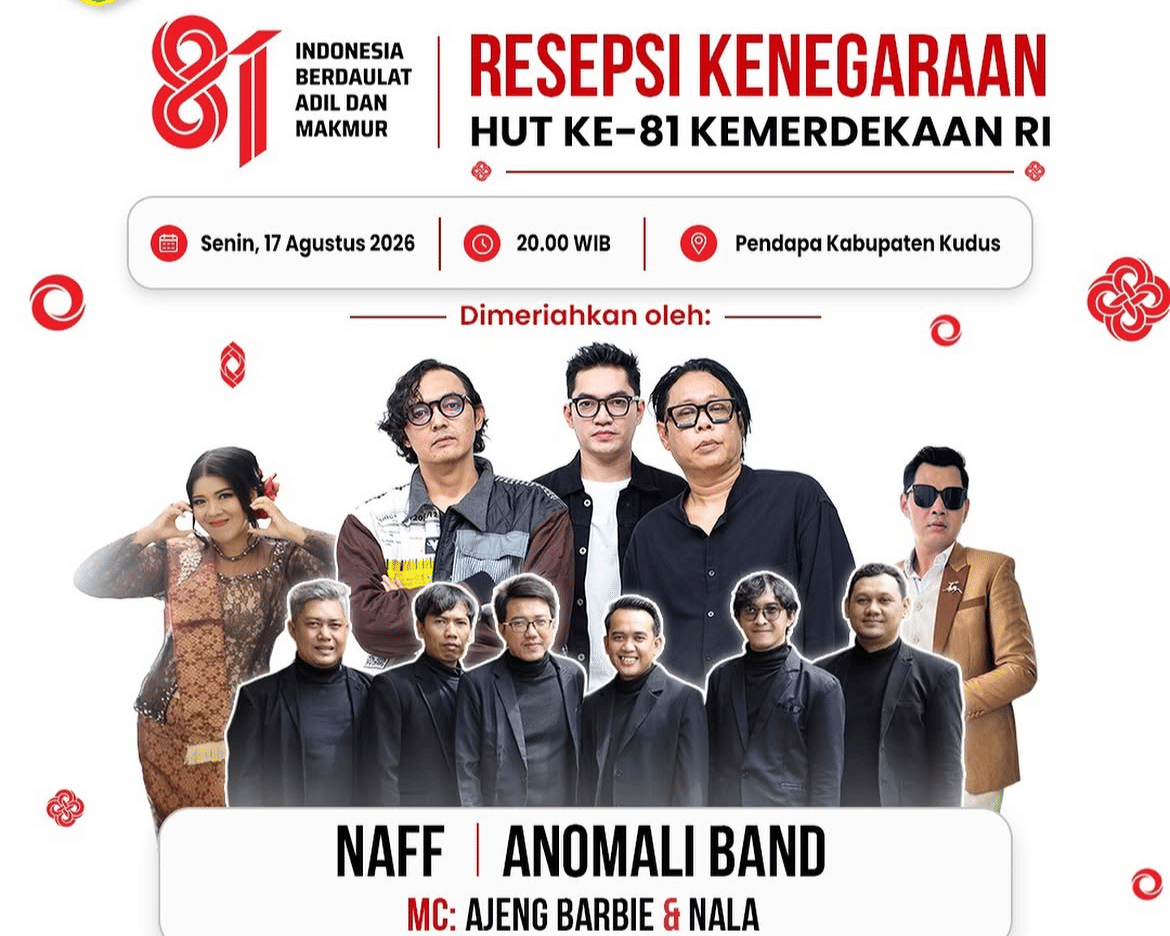 Konser musik HUT ke-81 RI di Kudus