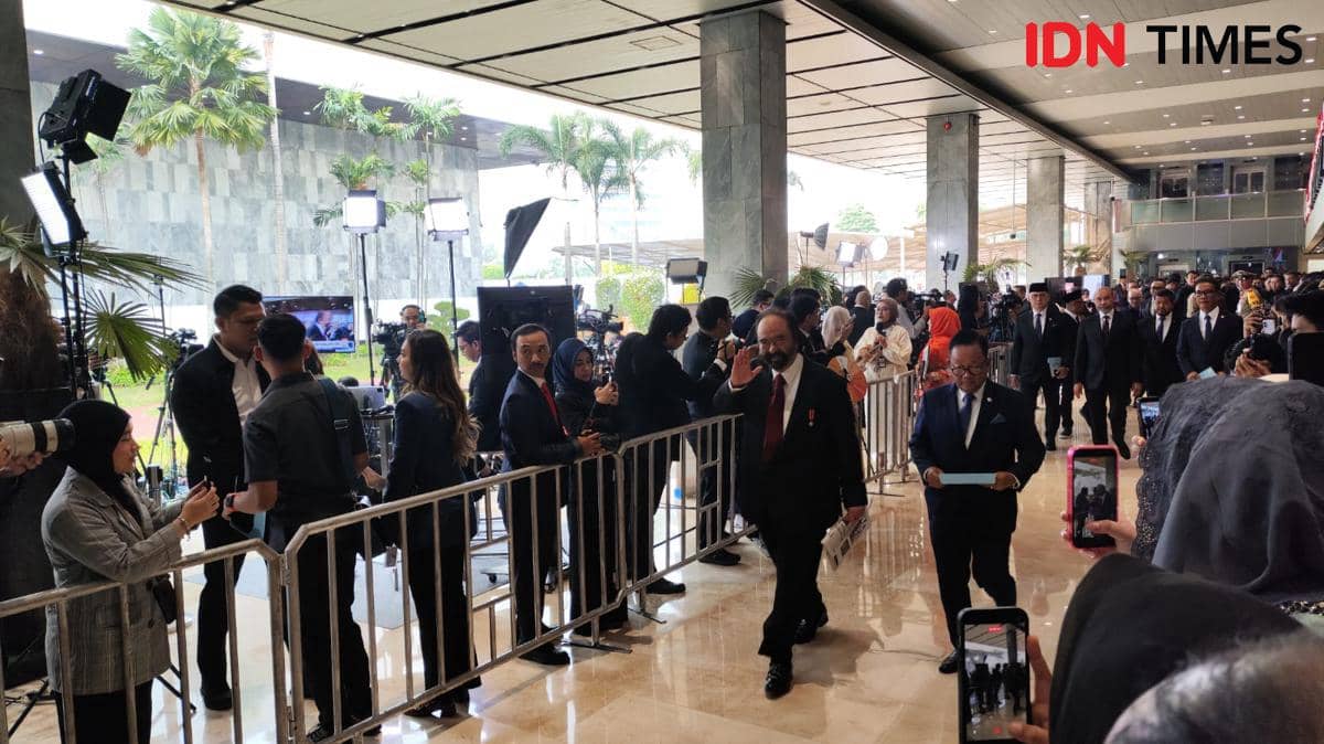 Pemandangan Berbeda, Ada Pagar Besi di Akses Tamu Sidang Tahunan MPR