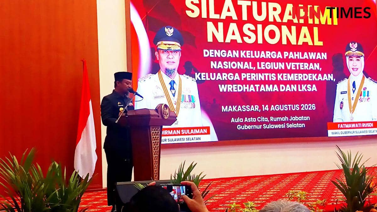 HUT ke-81 RI, Gubernur Sulsel Ingatkan Besarnya Jasa Para Pejuang