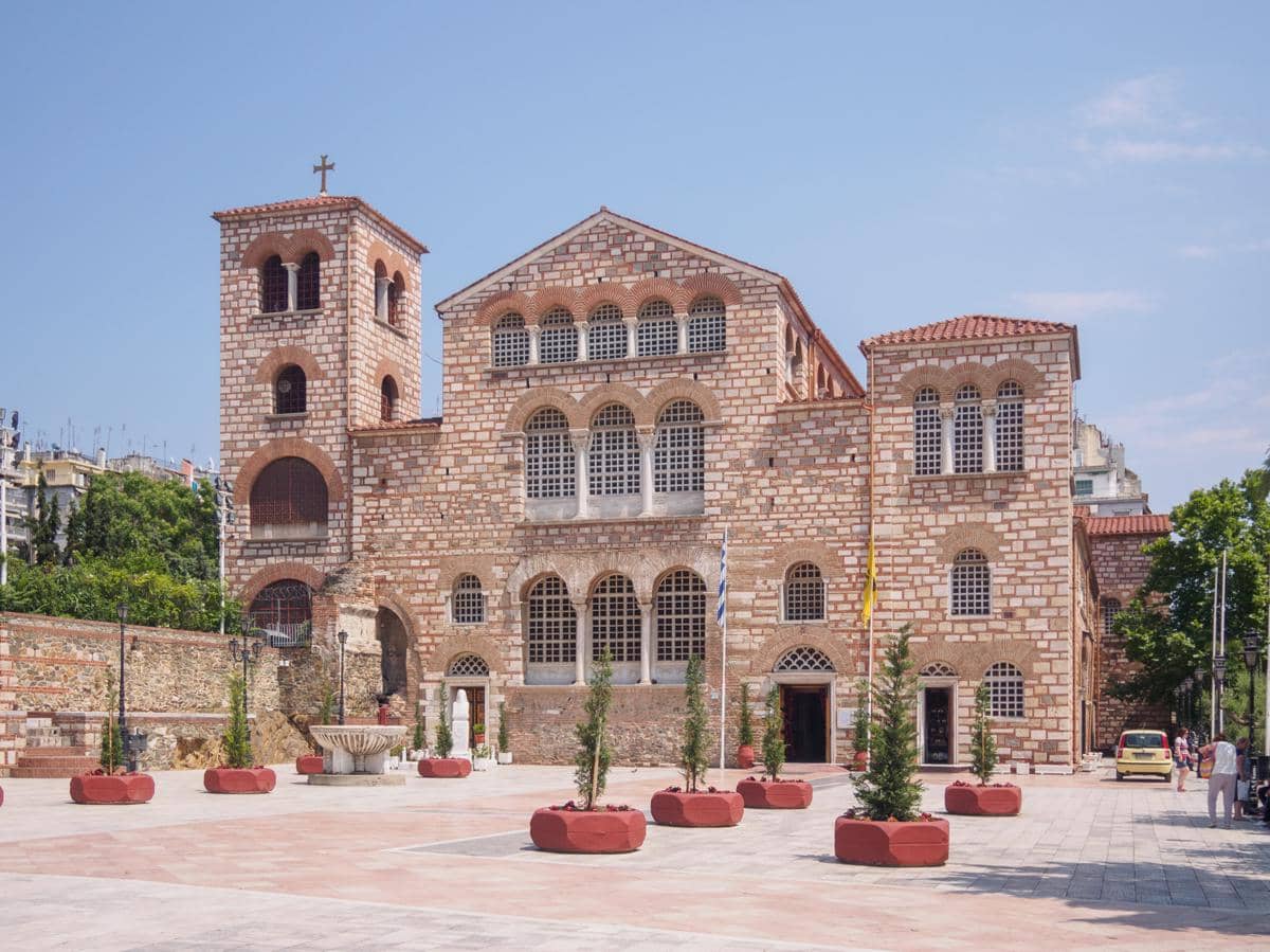 Gereja Agios Dimitrios di Kota Thessaloniki