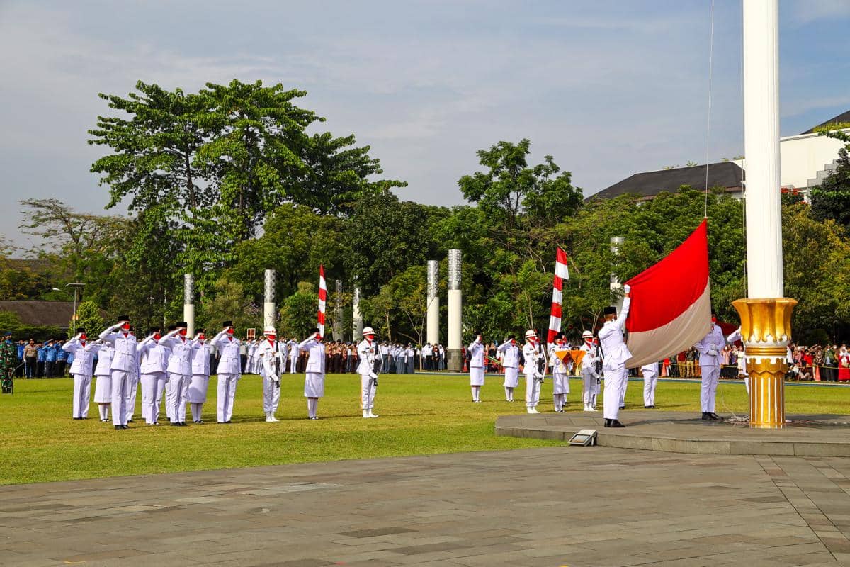 Jam berapa upacara bendera HUT ke-81 RI di TV