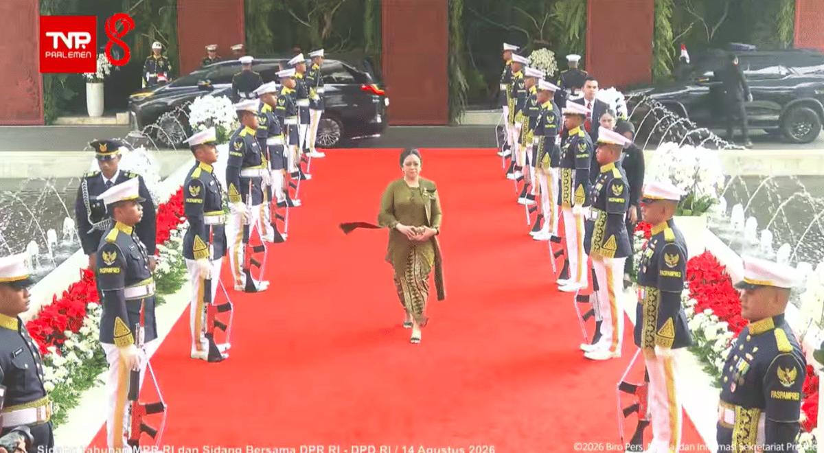 Momen Puan Tiba di Sidang Tahunan MPR, Tak Ikut Sambut Prabowo