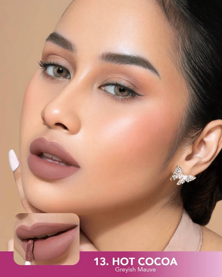 Mother of Pearl My Perfect Nude Lip Cream shade 13 Hot Cocoa