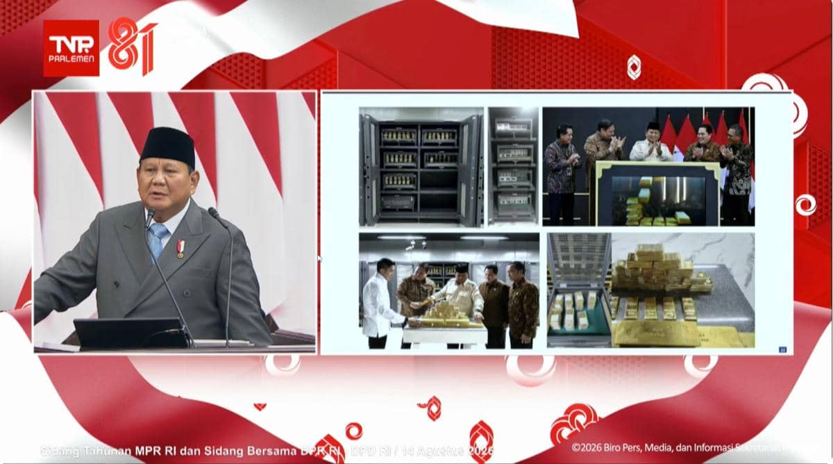 Ini Apresiasi Prabowo bagi Pegadaian pada Sidang Tahunan MPR 2026