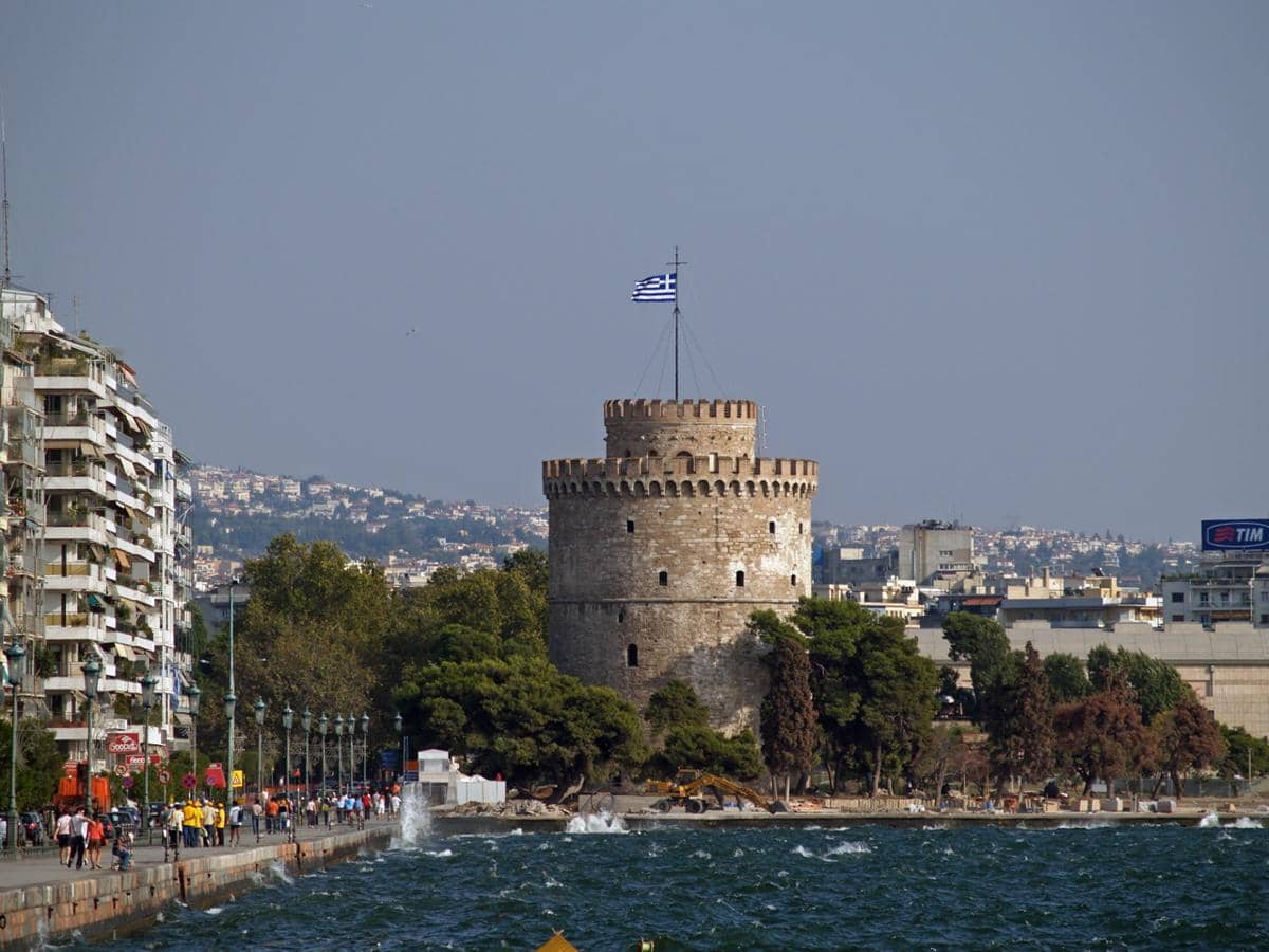 White Tower di Kota Thessaloniki