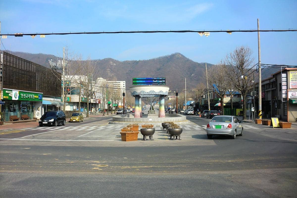 Kabupaten Yeoncheon, Korea Selatan.